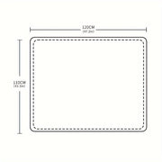 Muslin Cotton Summer Blanket Lightweight Breathable Throw for Living Room