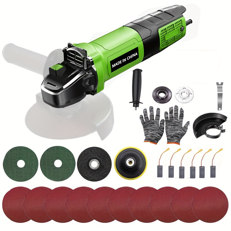 30 Piece Electric Polisher Set with 157-Inch Power Cord and 2500W Max Power for Home Decoration and Power Tool Use