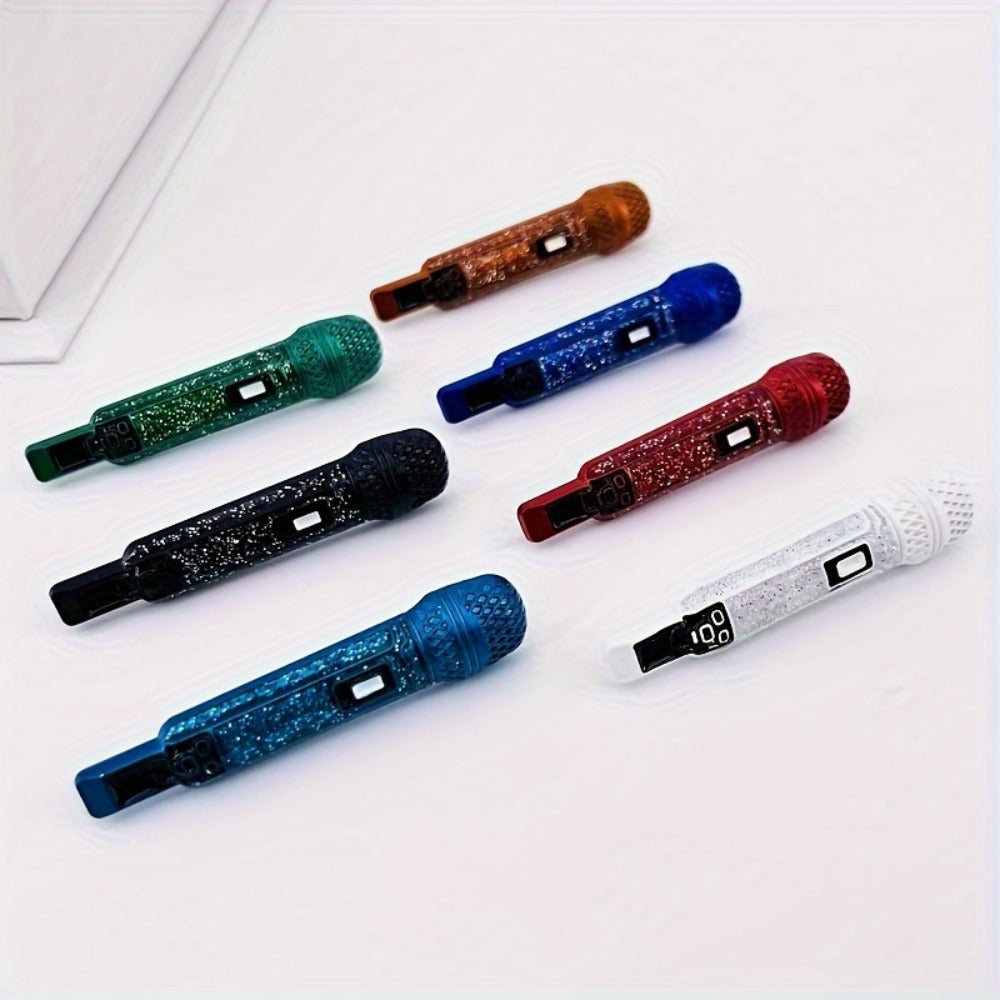 3D Mikrofon Broshka Pin Qotishmasi Metall K-Pop Ilhomlantirgan Zargarlik Bayramlar va To'plovchilar uchun