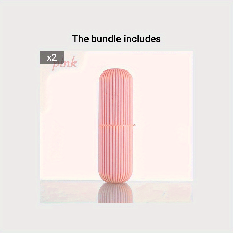 Sayohat uchun tish cho'tkasi va og'iz bo'shlig'ini yuvish uchun stakan saqlash qutisi, portativ tish pastasi tashkilotchisi