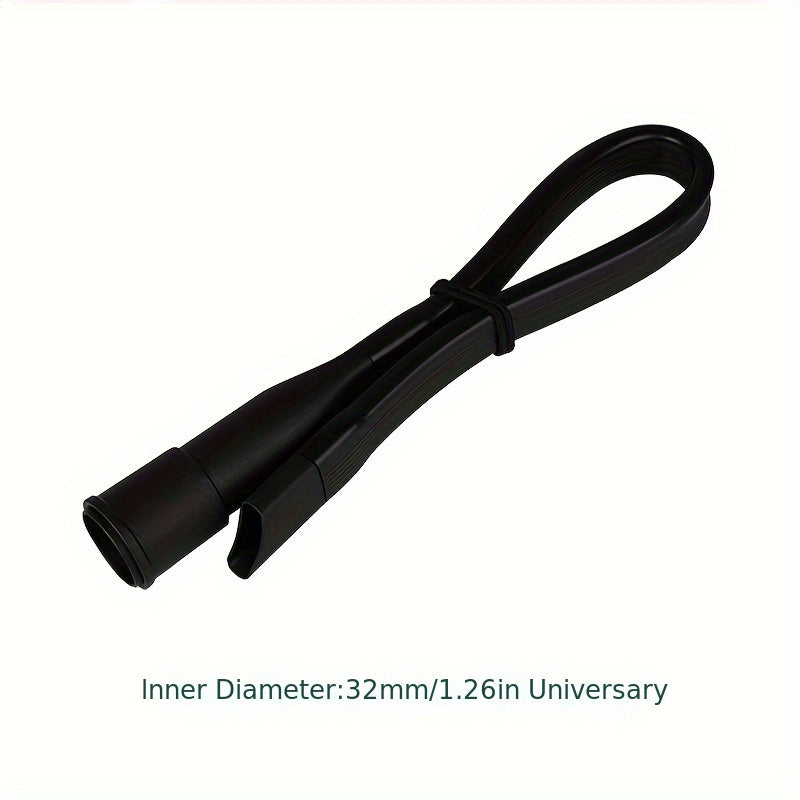 1-1/4" va 1-3/8" shlanglar uchun qulay chang cho'tkasi to'plami, moslashuvchan yoriq asbobi, mustahkam plastikdan tayyorlangan, ixcham saqlashga qulay dizayn.