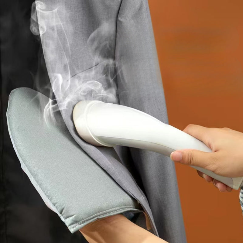 Portativ 1 dona qo'l bilan ishlatiladigan mini dazmol issiqlik izolyatsiya pad, siqilgan va elektrsiz steam dazmollar uchun, oilaviy sayohatlar va kollejda foydalanish uchun mukammal