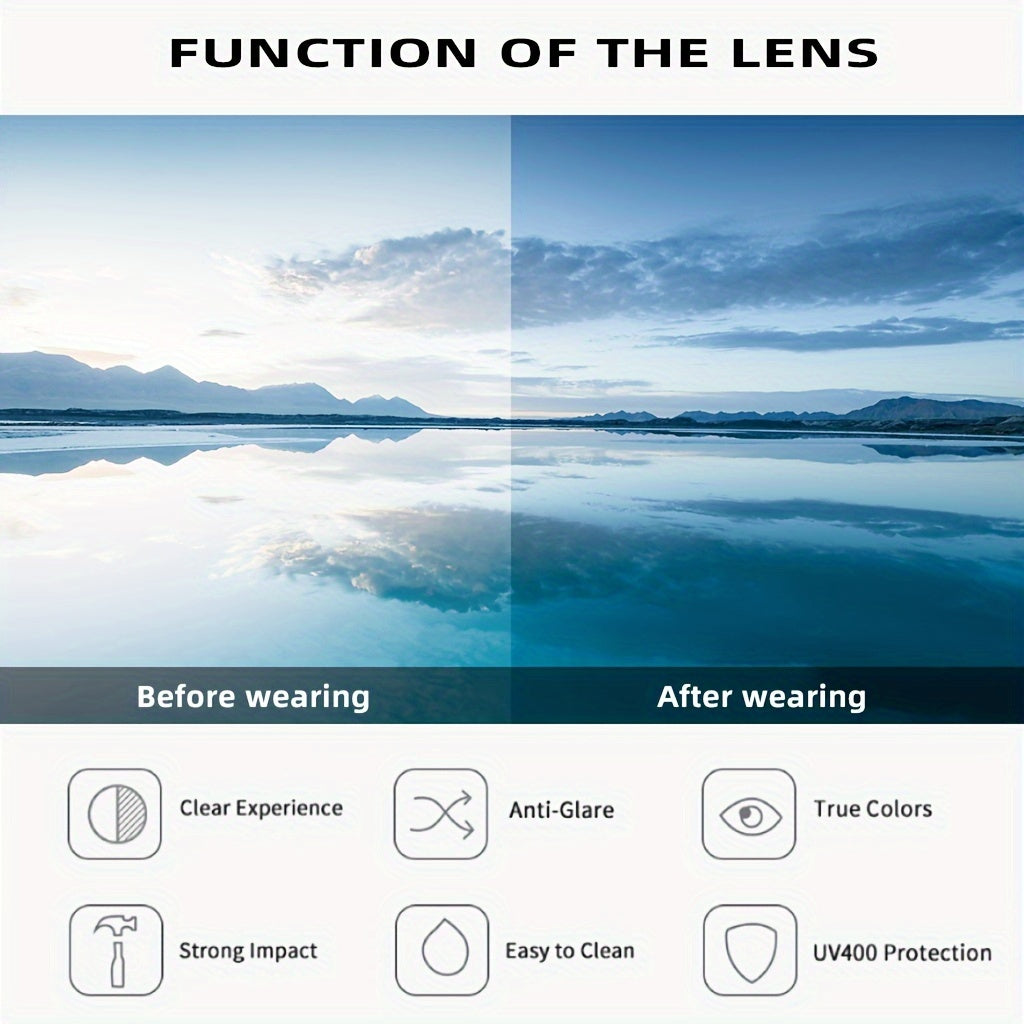 Men's Polarized Sunglasses for Driving and Outdoor Activities