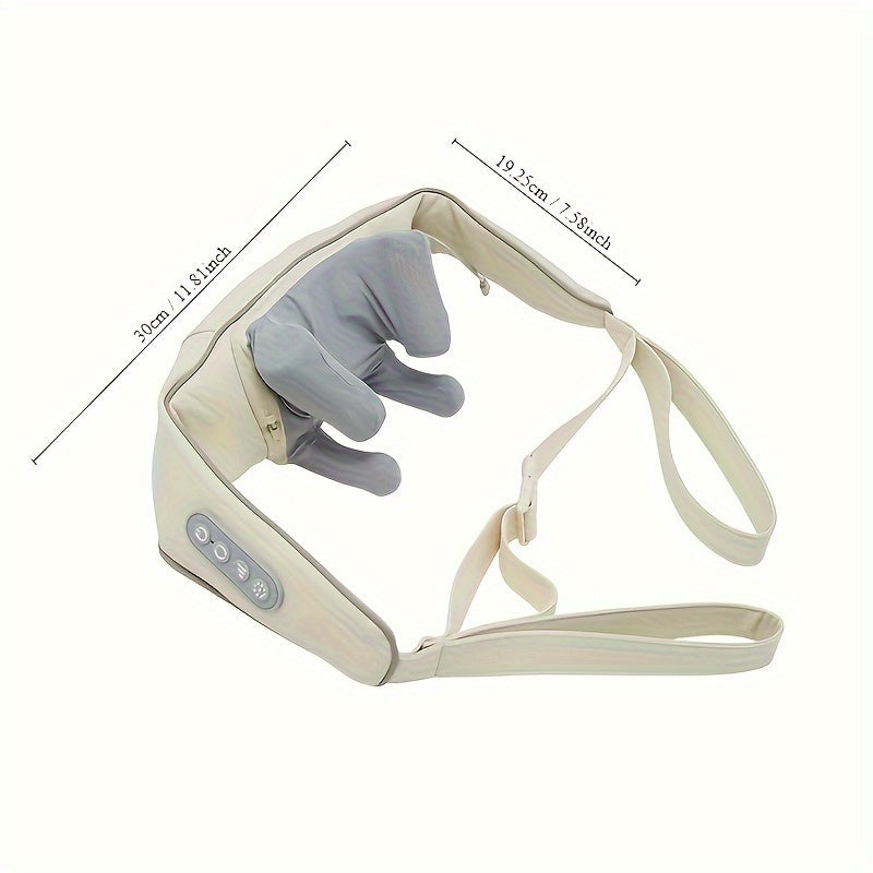 Automatic Trapezius Neck Shoulder Back Massager with USB Charging