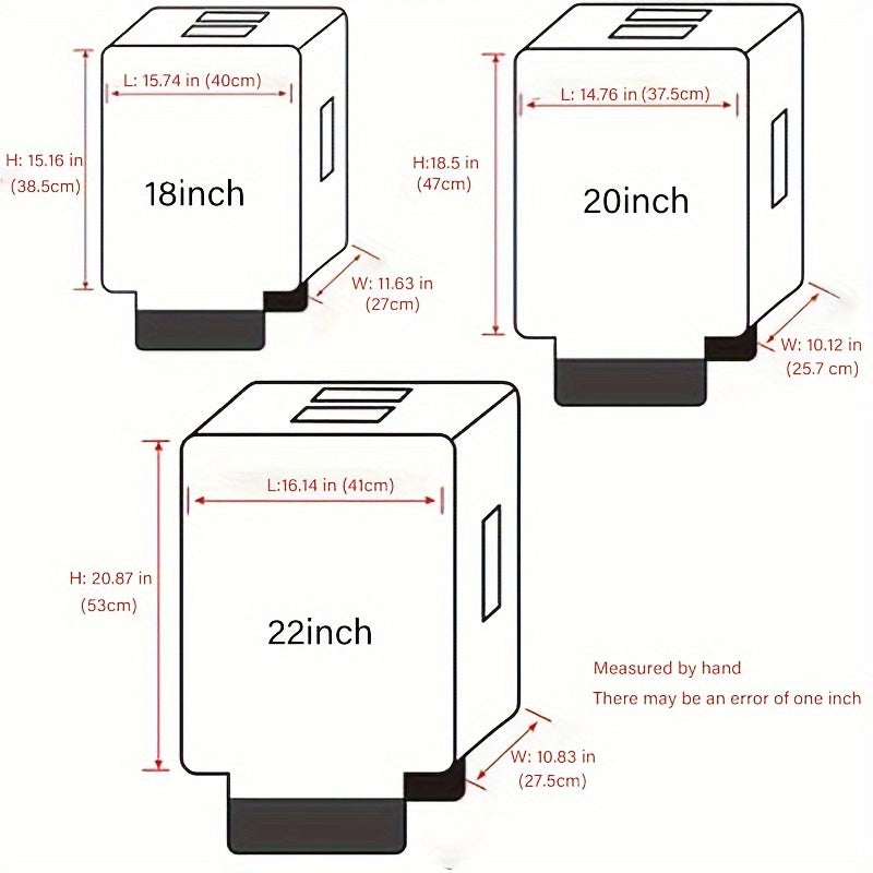 Sayohat va ochiq havoda foydalanish uchun toza PVC sumka qopqog'i