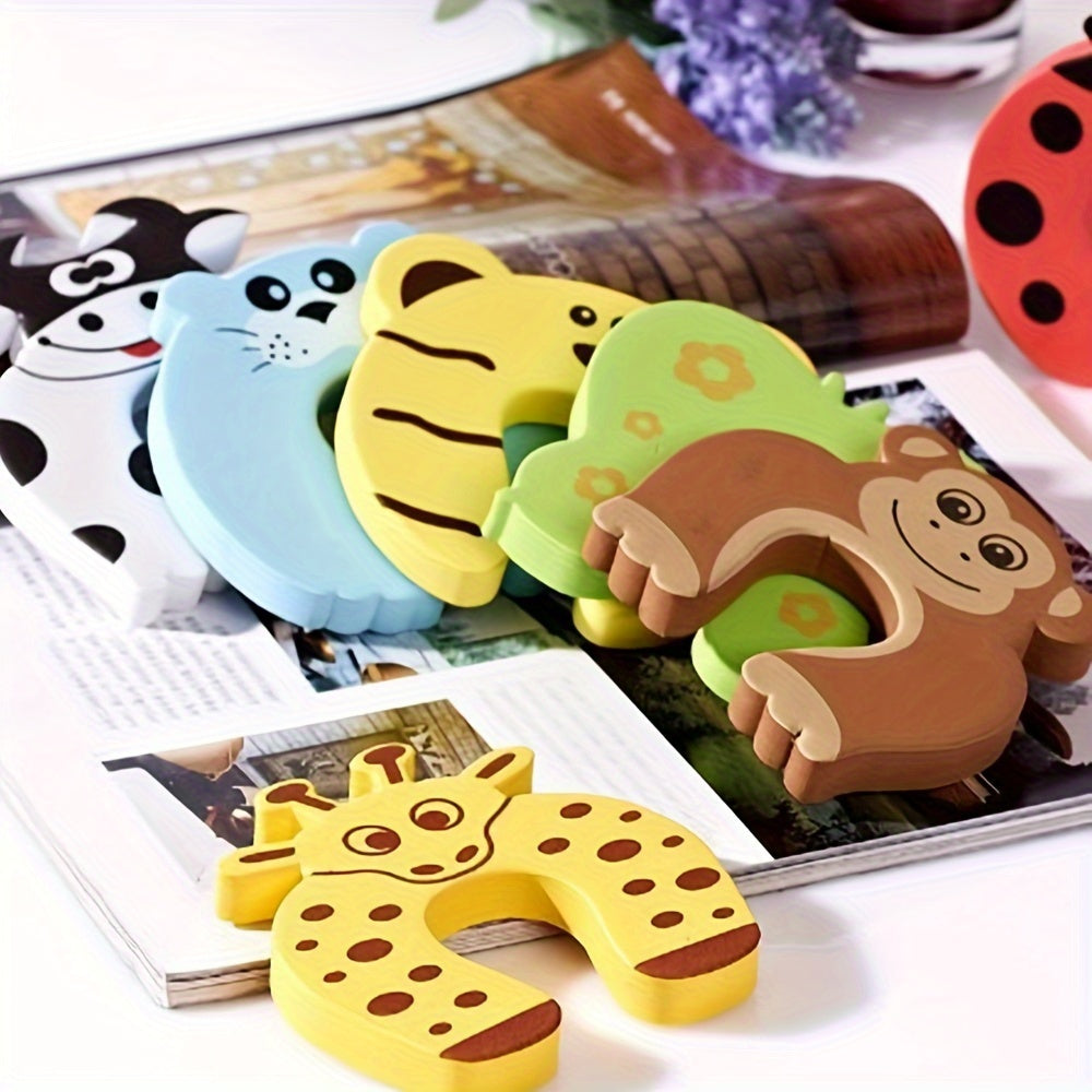 Child Safety Door Stopper Set 1/2/4 Piece Anti-Pinch Door Protectors