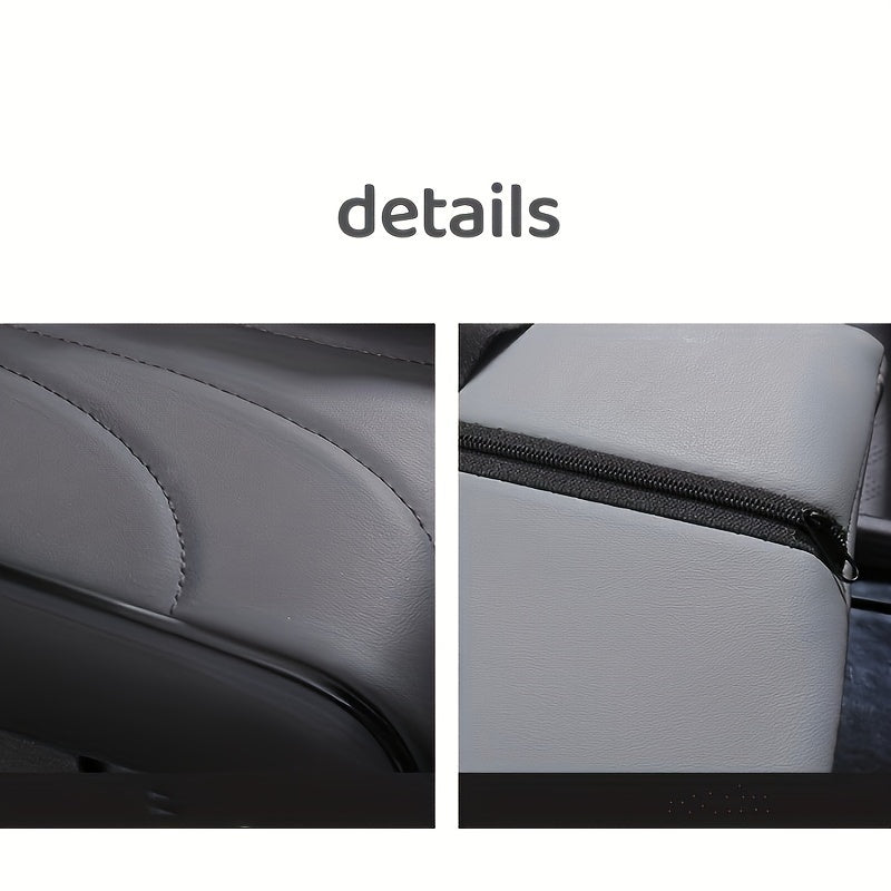 Avtomobil ichki qismi uchun xotira ko'li, qo'ltiq uchun qopqoq, PU charm, markaziy konsol uchun pad