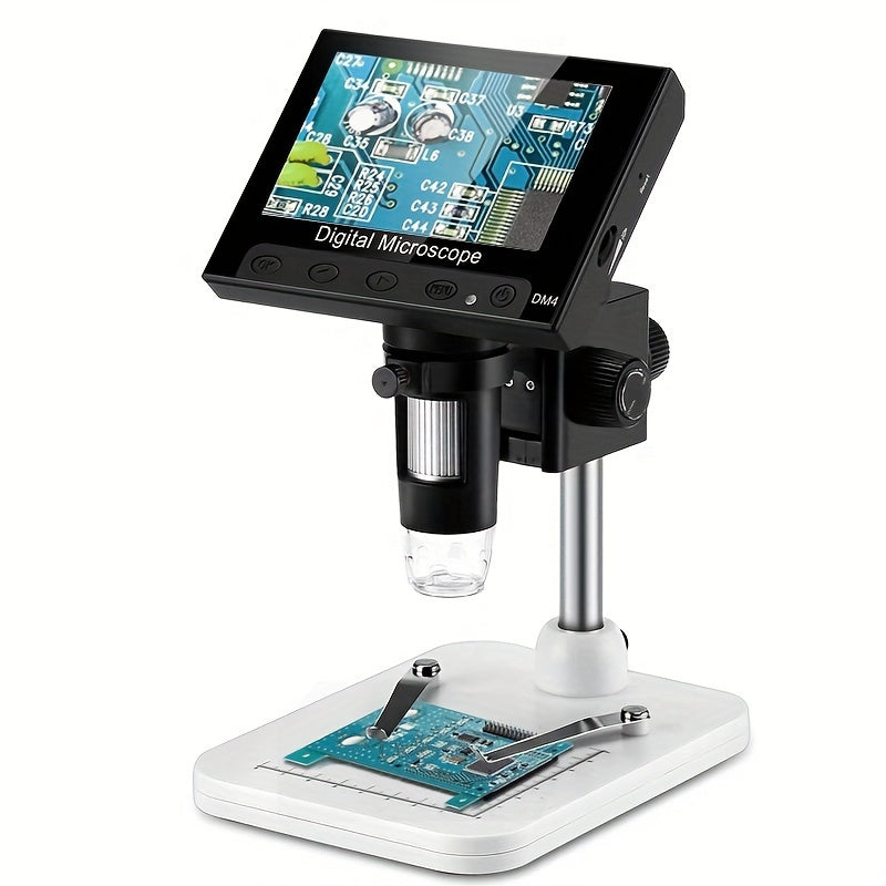 Digital USB Microscope 10.92cm LCD 1000X Zoom for Electronics Repair and Soldering