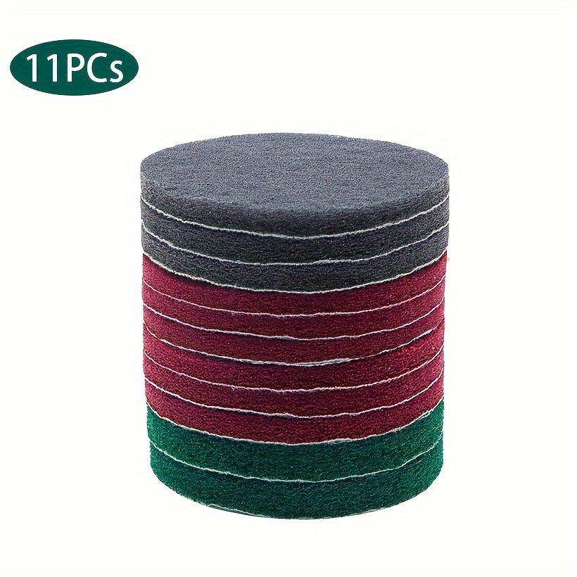 Set of 27 Power Scrubber Pads Drill Brush Attachments for Kitchen Bathroom Grout