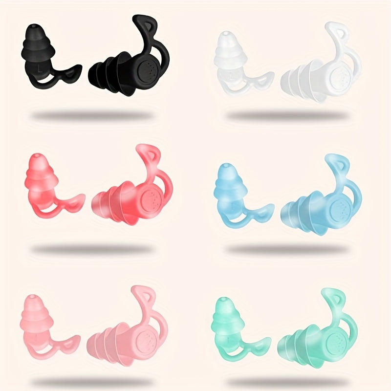 Reusable Sound Insulation Earplugs for Sleep Noise Reduction in Ear Canal