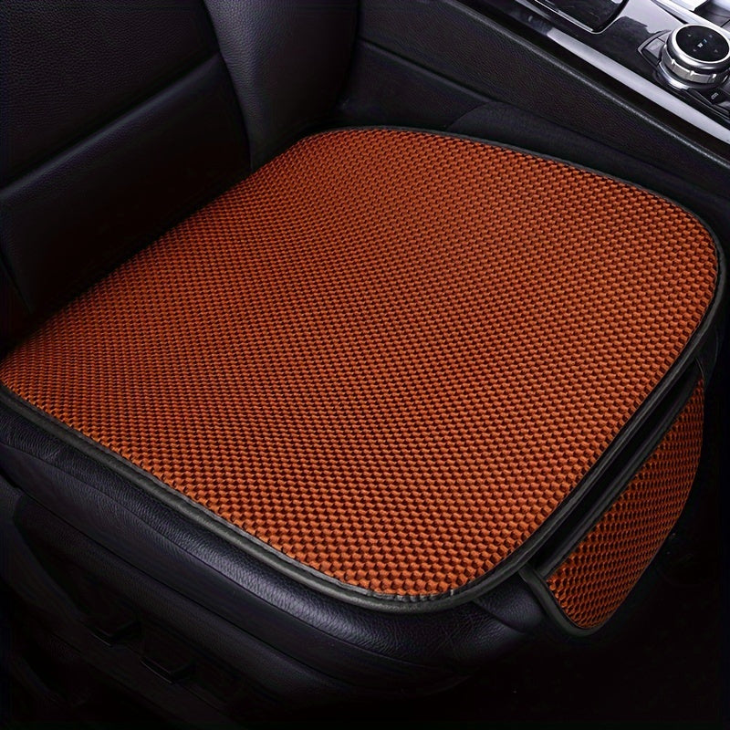 Barcha mavsumlar uchun massaj avtomobil o'rindig'i yostiqchasi - Yoqimsiz yopishqoq, chidamli kanvas qoplamasi