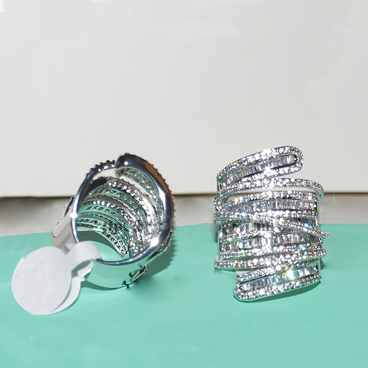 Zarif Zirkoniya Tug'ilgan Kun To'plami Halqasi - Ayollar Partiyalari, Banketlar va To'ylar uchun Mukammal