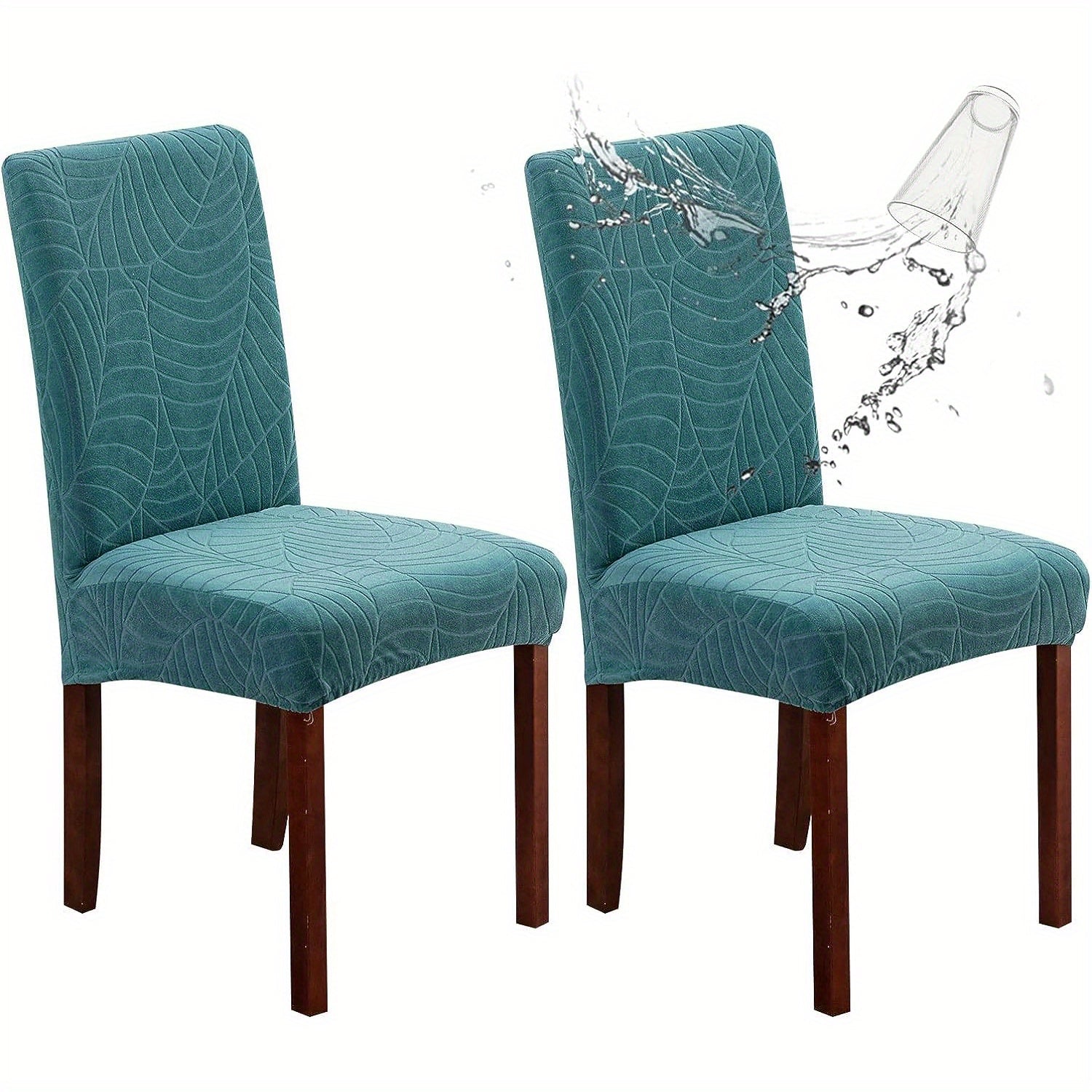 Съемные чехлы для стульев доступны в наборах по 2, 4 или 6 штук. Удобные для домашних животных и съемные, эти интегрированные чехлы для стульев идеально подходят для использования на кухнях, в отелях и ресторанах.