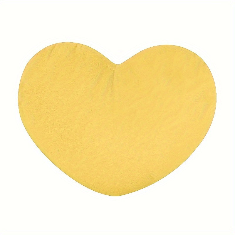 Multicolor Heart Plush Pillow Cushion for Home Decor