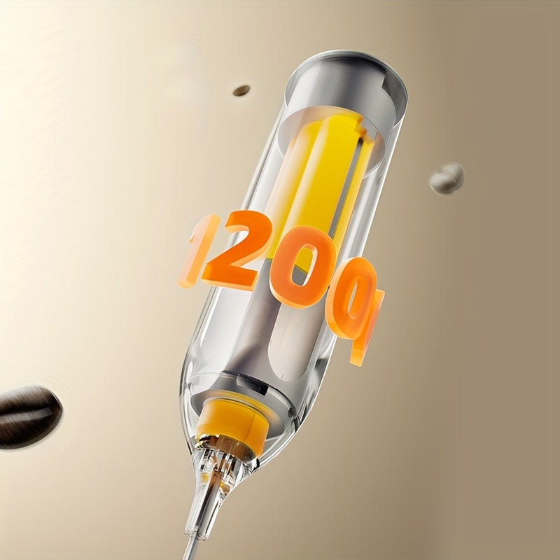 Stainless Steel Handheld Foam Maker Battery Operated Milk Frother for Drinks