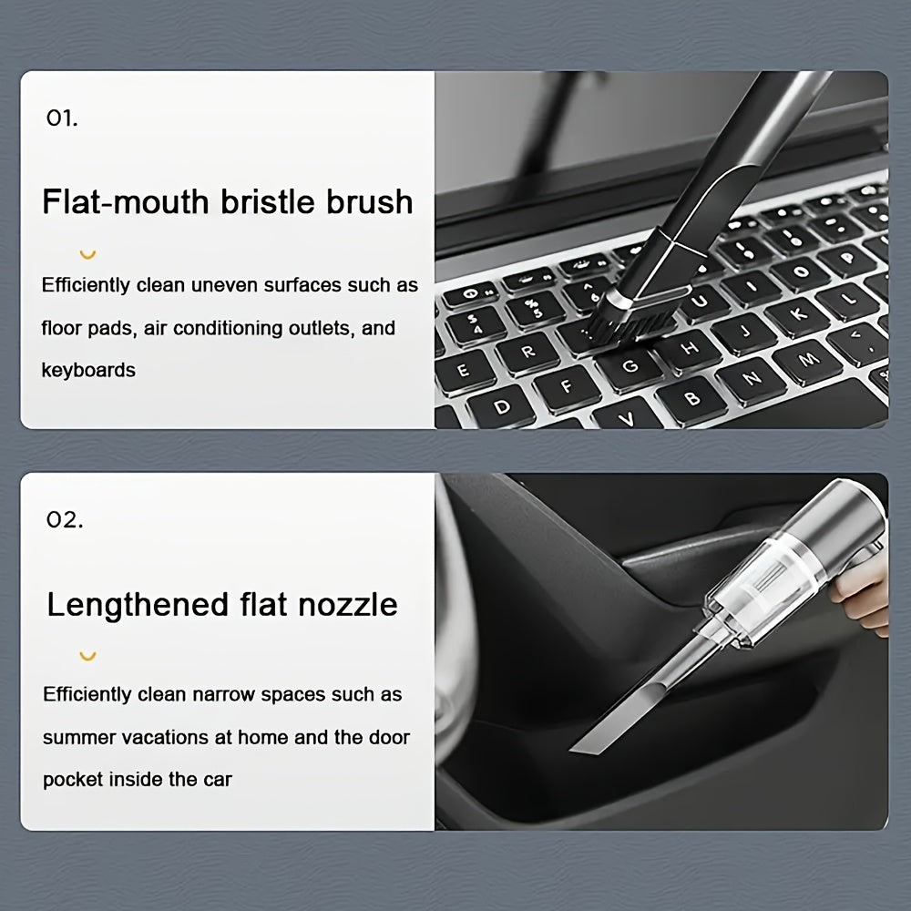 Handheld Car Vacuum Cleaner Portable Corded Strong Suction Compact Dust Ash Debris