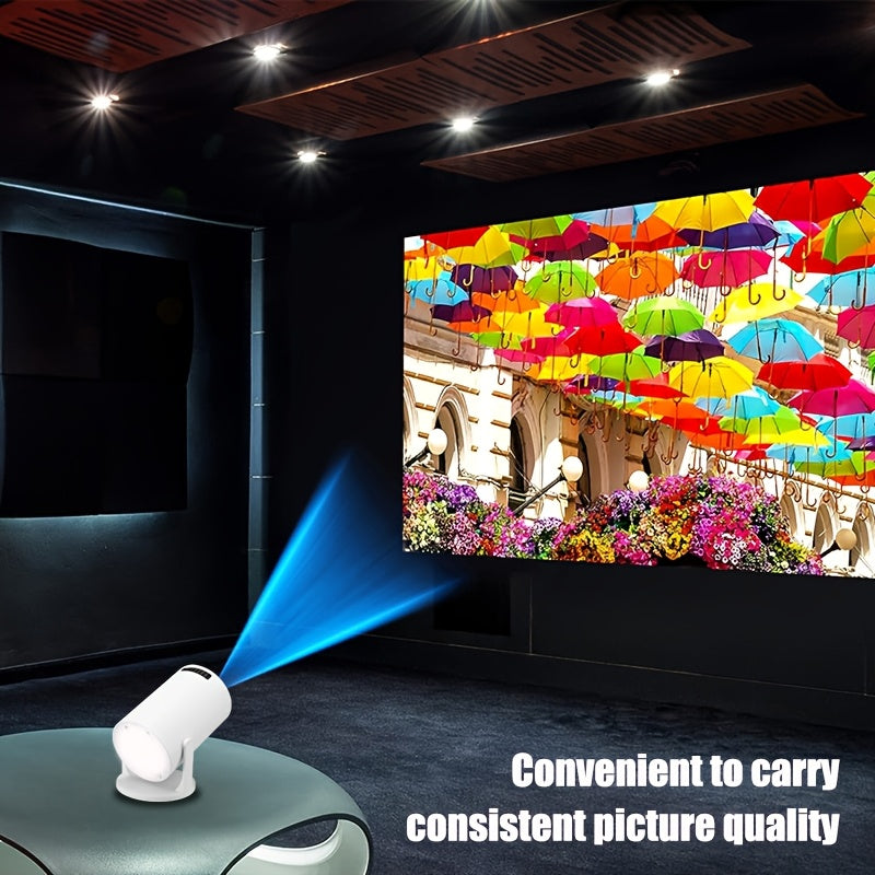 1080P HD, WiFi, USB, 20 Lumenli simsiz uy proyektori