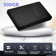 500GB Portable External Hard Drive USB 3.0 Compact Lightweight for PC Laptop