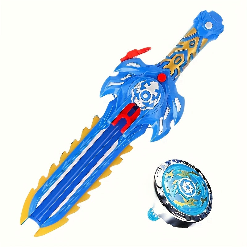 Kids Toy Sword Set for Ages 3 Plus, Gyro Swords, Mixed Color