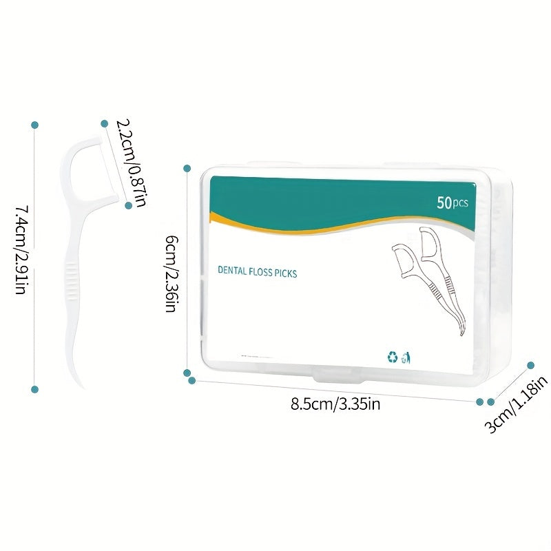 150-Piece Ultra-Fine Teeth Floss Sticks Toothpicks Interdental Brushes Travel Safe Oral Cleaning