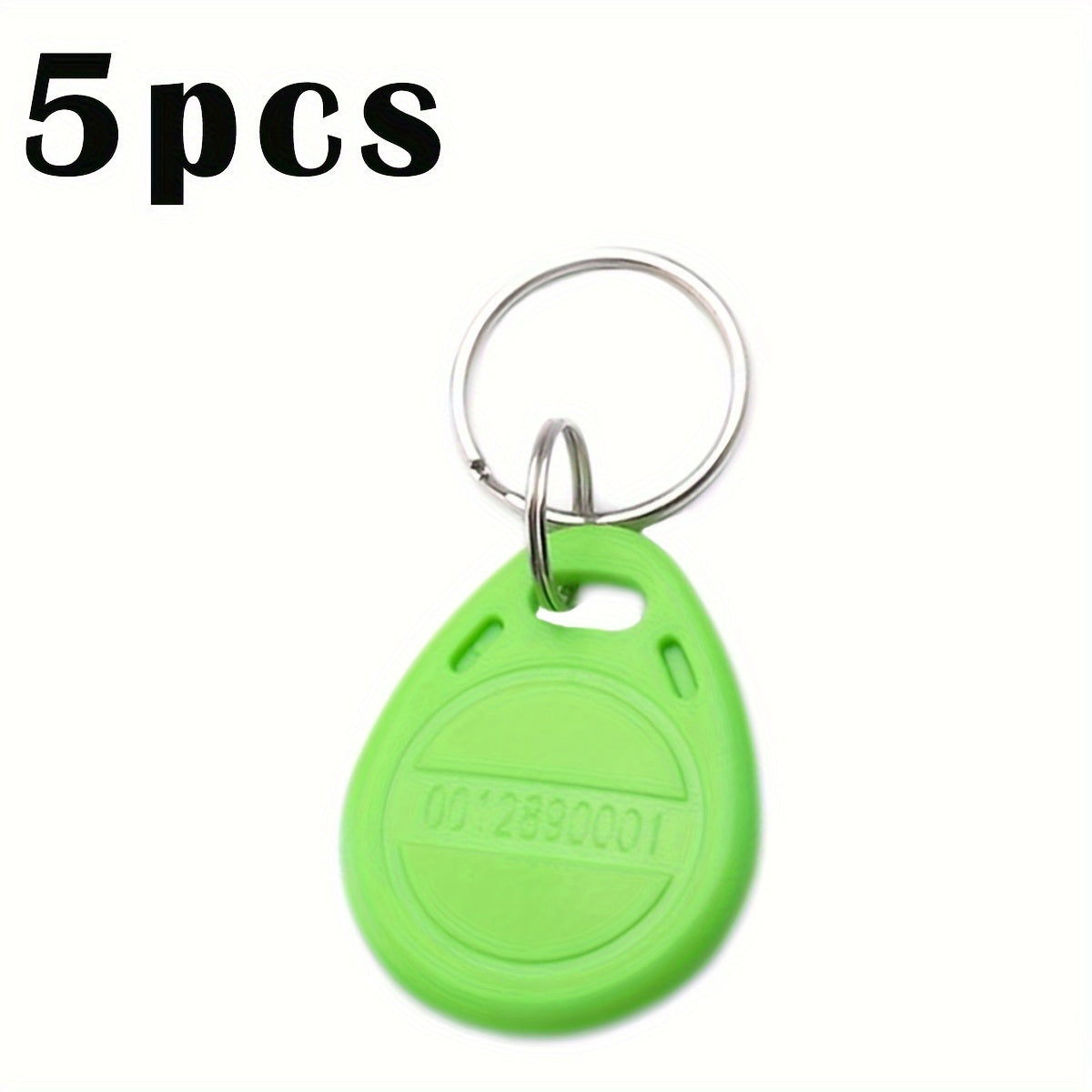 5 RFID Keyfobs 125KHz Read-Only Access Control for Office Security