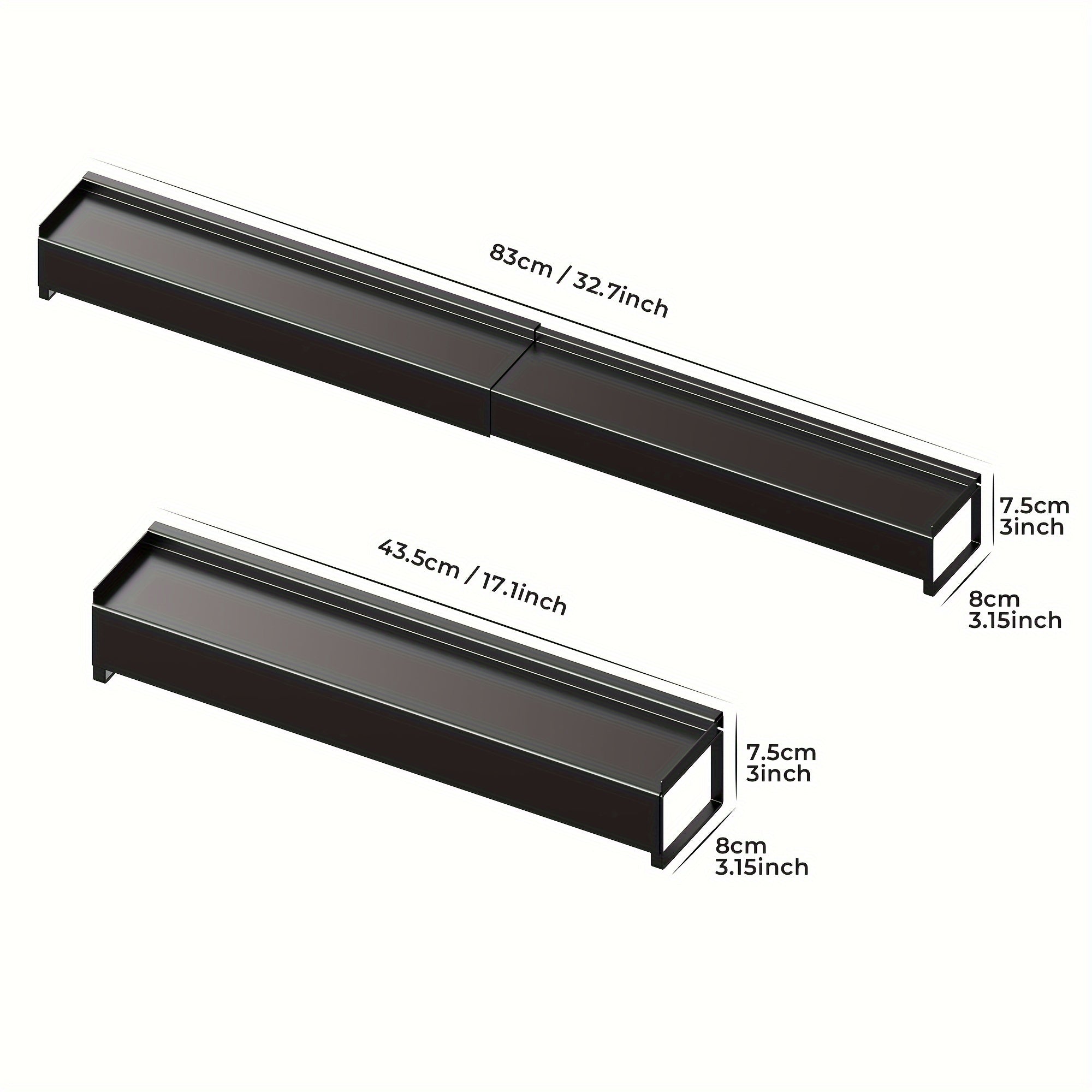 Stainless Steel Gas Stove Backsplash Guard Adjustable Oil-Resistant Shelf