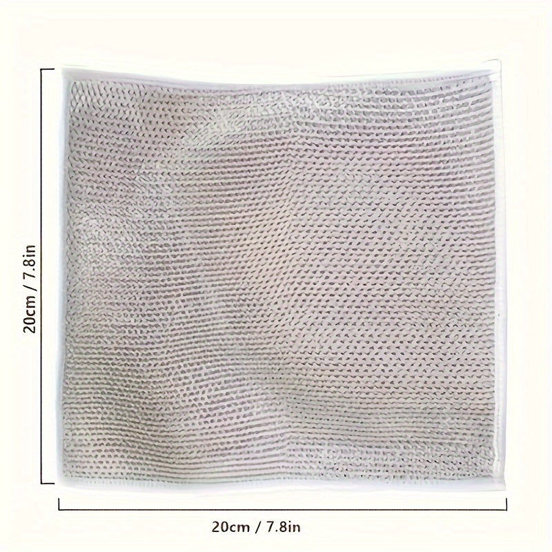 Stainless Steel Wire Scrubber with Steel Ball and Rags for Dish and Pot Cleaning Sizes 1 3 5 10 20