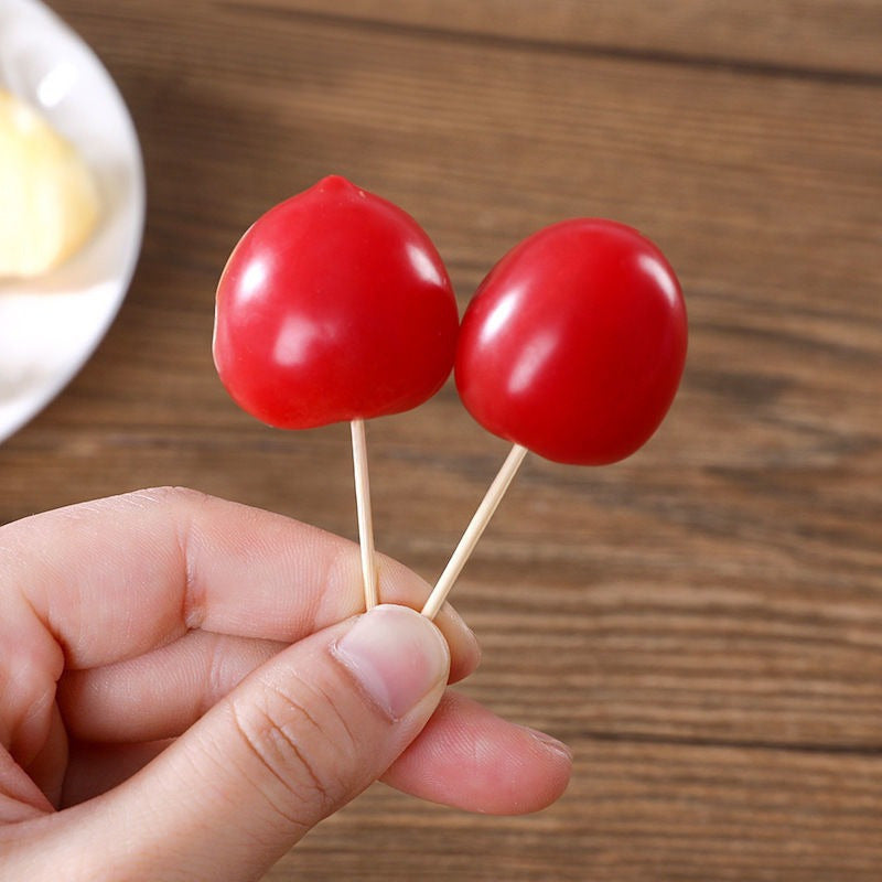 Double-Ended Bamboo Toothpicks Pack of 1000 Disposable Portable