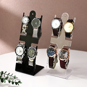 Пластиковая подставка для украшений с отделениями для часов, серег, ожерелий и другого