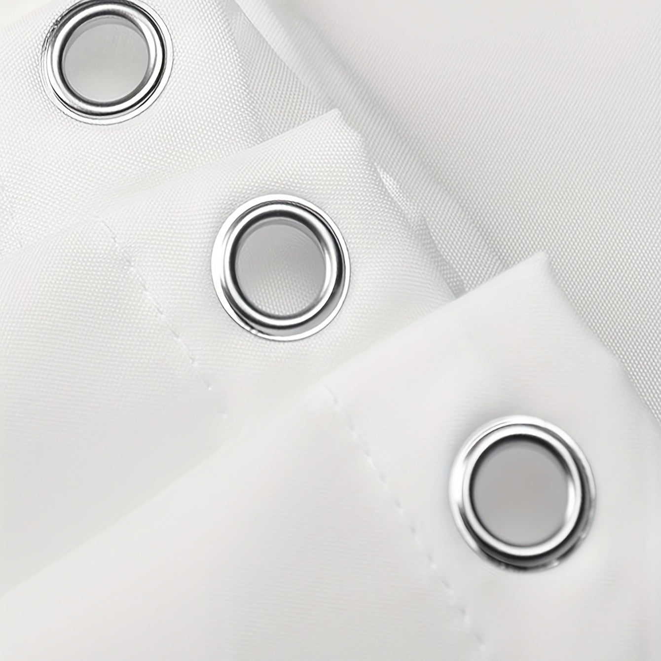 Black and White Floral Shower Curtain Waterproof Fabric Bathroom Decor Window Treatment