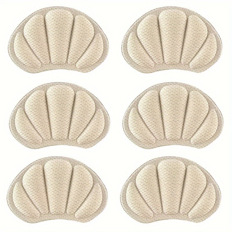 6 dona poyabzal uchun tizzaga joylashtiriladigan yostiqchalar, pufakchalarning oldini olish va yuqori poyabzal va botinkalarda qulaylikni oshirish uchun