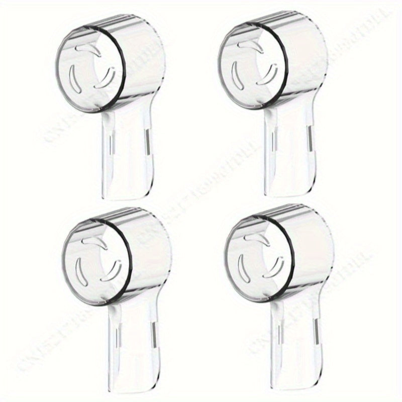 4Pcs Toothbrush Dustproof Covers Caps Electric Toothbrush Head Protectors