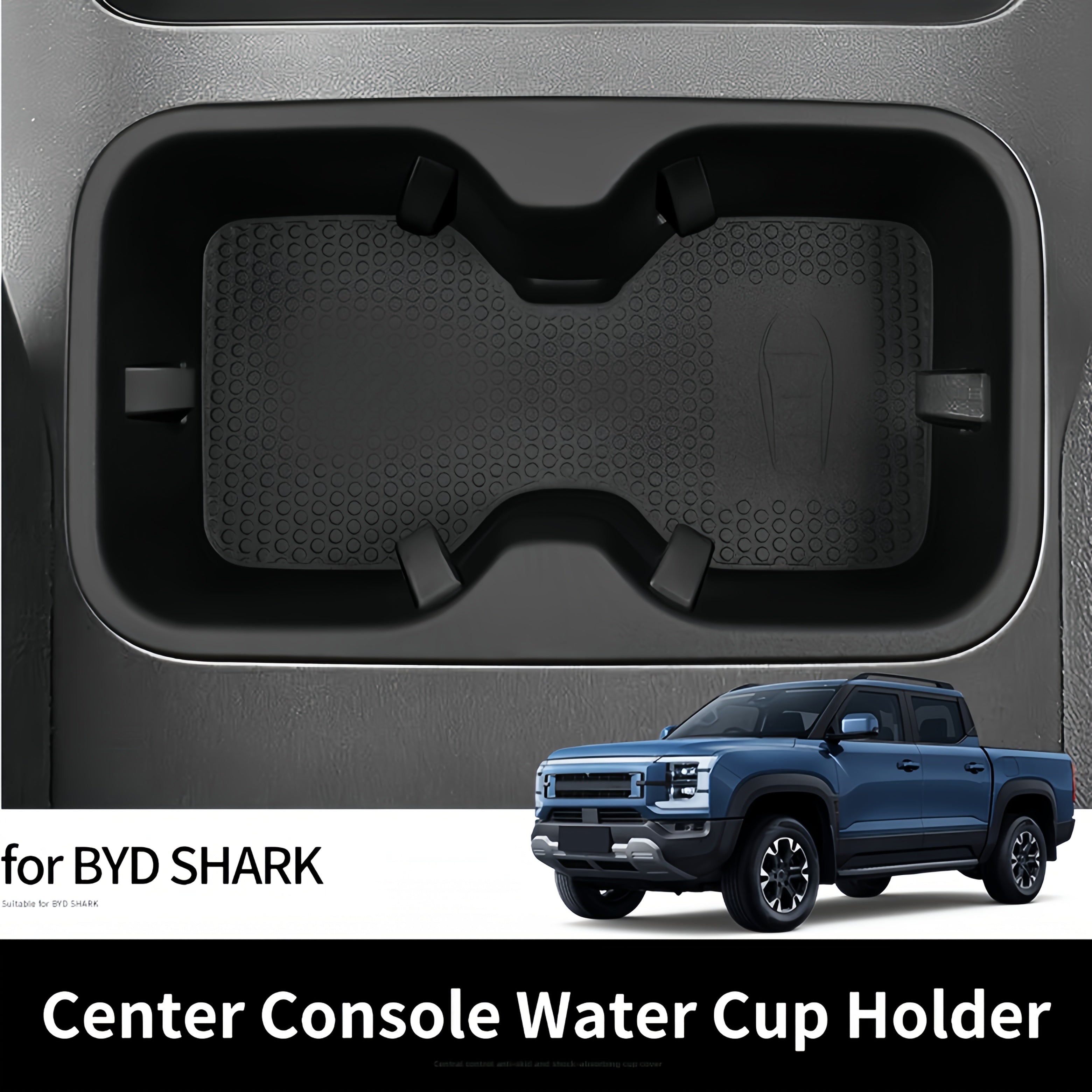 Durable Silicone Car Cup Holder Organizer Multi-Functional Storage Rack