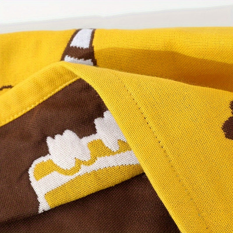 Zamonaviy juftlik mushuk gazli kvadrat sochiqlar 3 ta to'plamda, 100% paxta, yumshoq va singdiruvchi, oshxona va hammom uchun juda yaxshi, 5gsm - Ajoyib Rojdestvo sovg'asi.