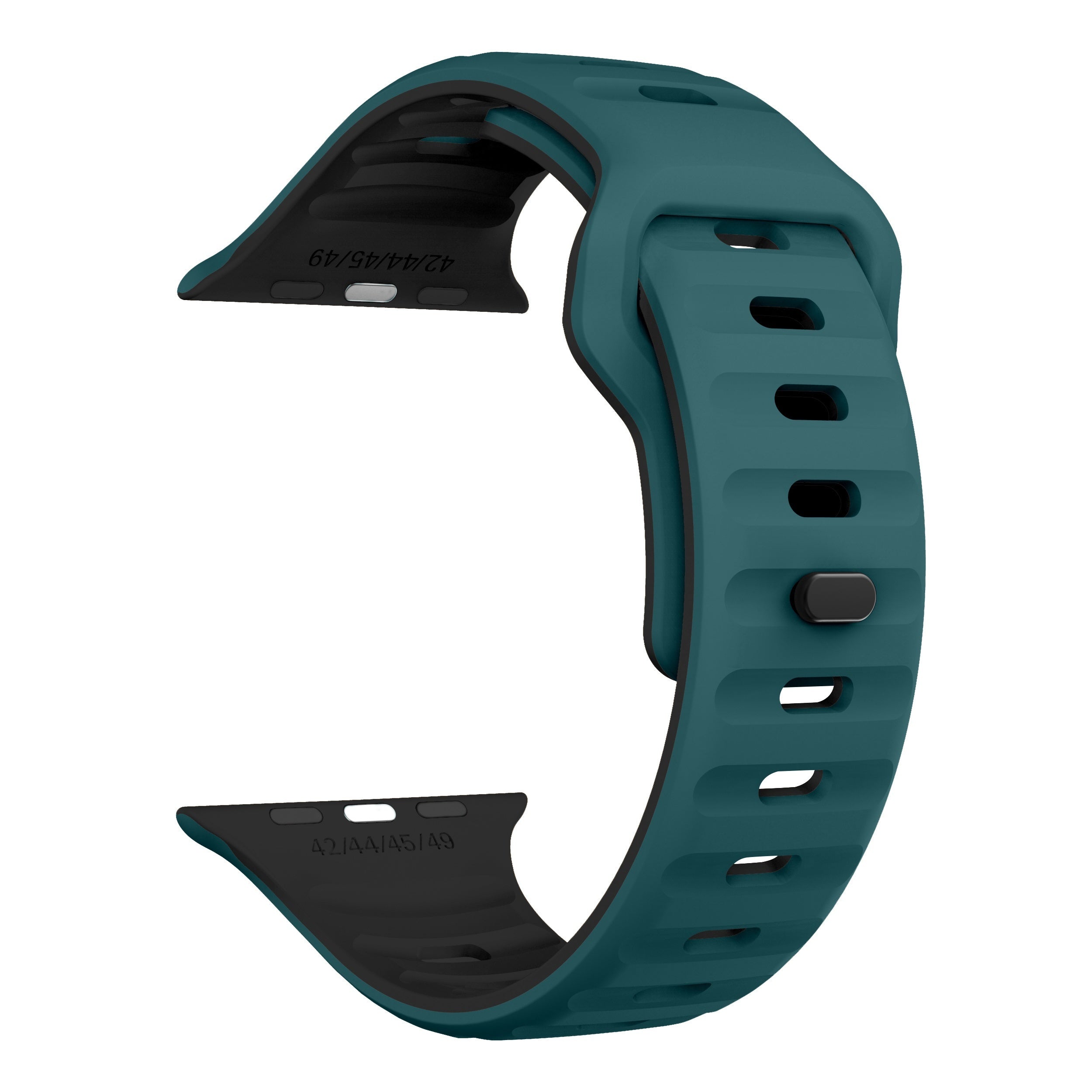 Ultra2 Dual-Tone Silicone Watch Strap for Apple Watch 8 7 6 5 SE Waves