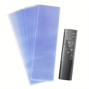 30/60pcs Clear PVC Shrink Wrap Film for Remote Controls Jewelry Collectibles Waterproof Dustproof