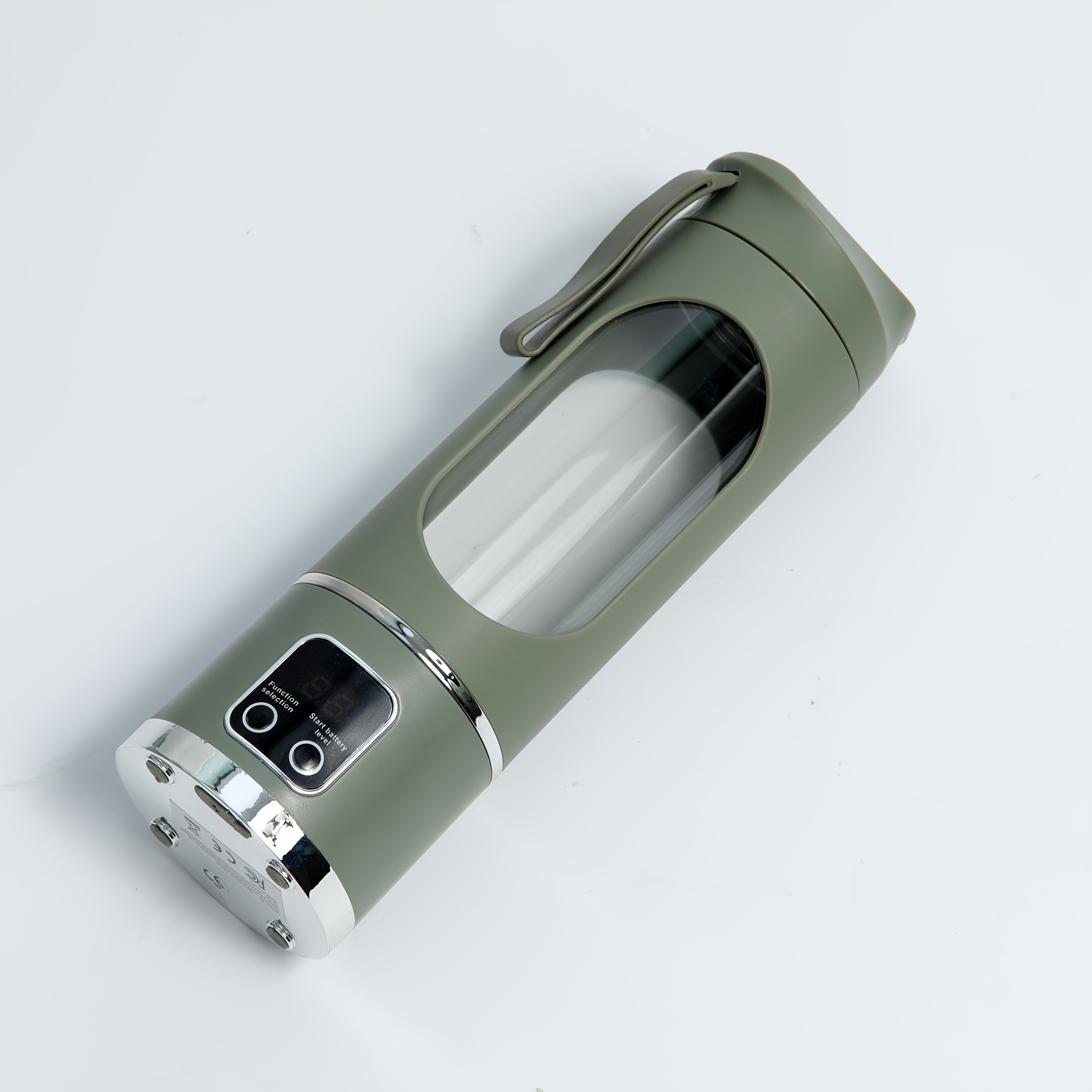 Portativ USB blender va sharbat tayyorlash uchun, smoothies, milkshakes va yangi meva ichimliklari uchun. Oson tozalanadi, 10.14oz dan 16.91oz gacha sig'im, raqamli displey, zanglamaydigan po'lat pichoq. Uy uchun ideal