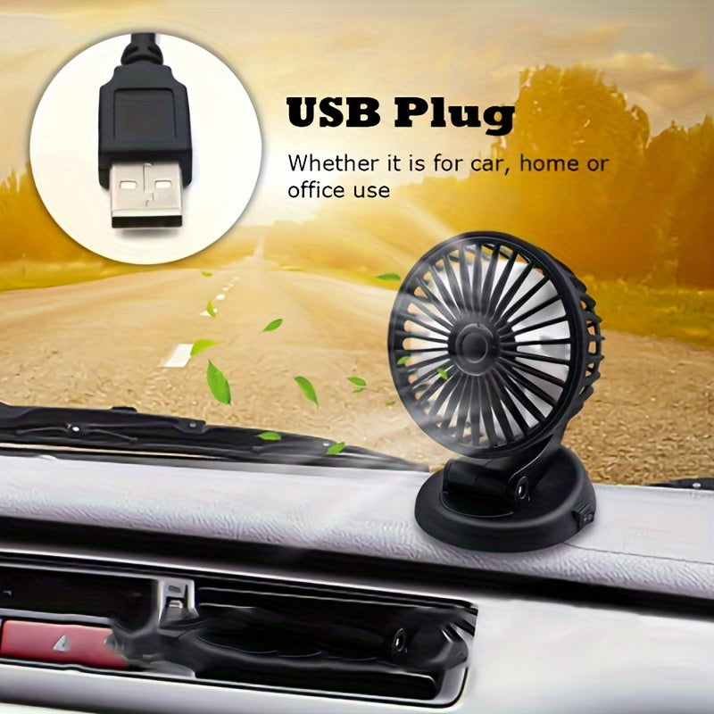 Yozgi USB interfeysli elektron ventilyator, 5 pichoqli, 5V USB sovutish qurilmasi, burchagini sozlash mumkin, noutbuklar bilan mos keladi.