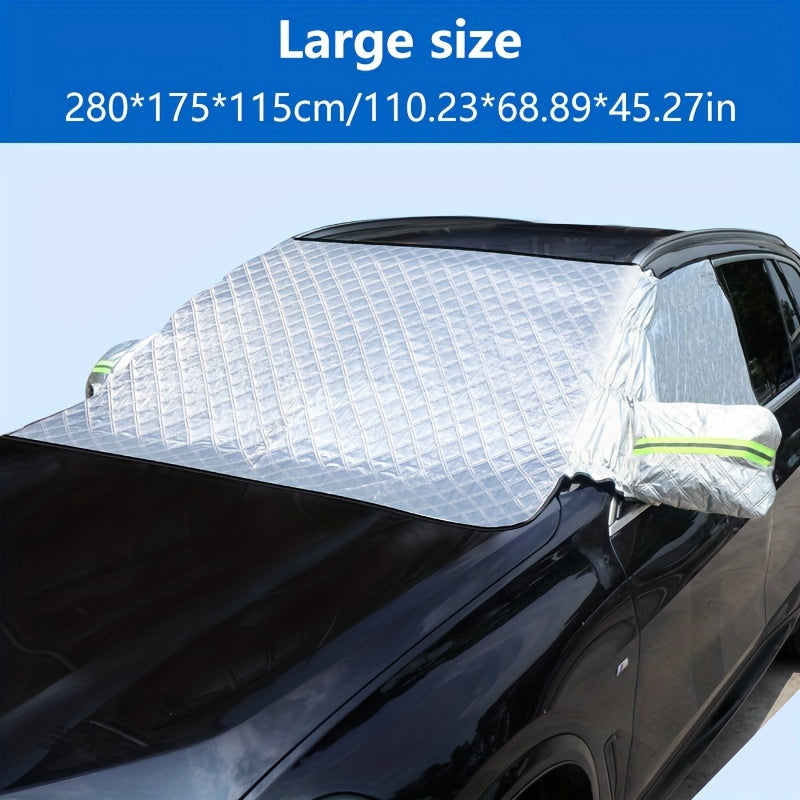Universal Waterproof Windshield Snow Cover Sun Shade UV Resistant