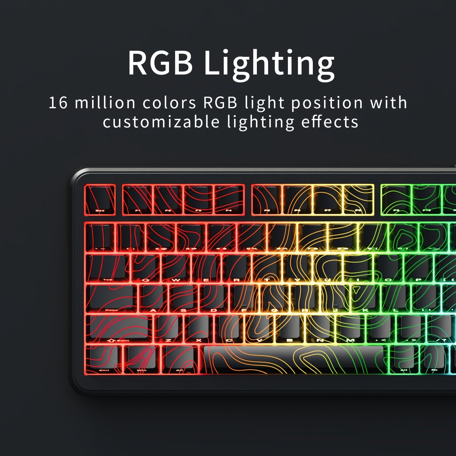 AK820 MAX - bu magnit kalitga ega, Type-C simli ulanishi va qiziqarli RGB yoritish effektlari bilan yangilangan mexanik klaviatura bo'lib, o'yinlar, e-sport va ofis ishlari uchun mos keladi.
