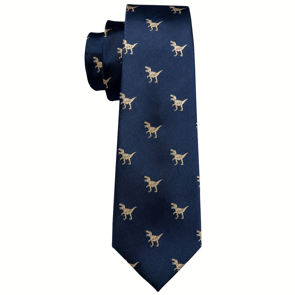 4 ta erkaklar uchun galstuk, paypoq va manjetbanda seti - to'liq erkaklar moda aksessuarlar to'plami to'y, kecha va ish uchun