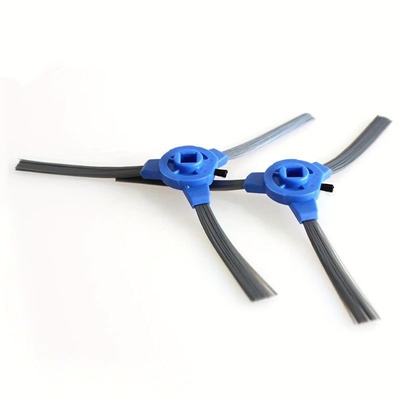 8-Piece Side Brush Replacement Kit for Robotic Vacuums Durable Plastic