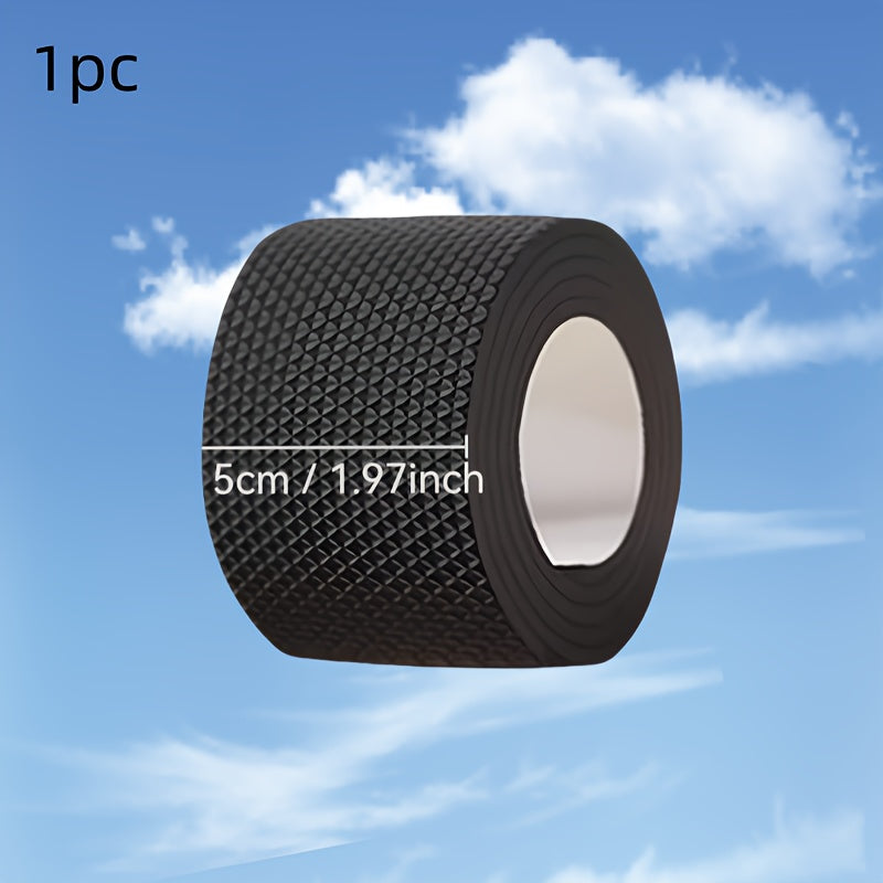 O'z-o'zidan yopishqoq lenta baland to'piqlar, sport poyabzallari va sandallar uchun poyabzal tagliklarini ta'mirlaydi, sirpanmaydigan ichki tagliklar, yamoqlar va yostiqlar bilan.