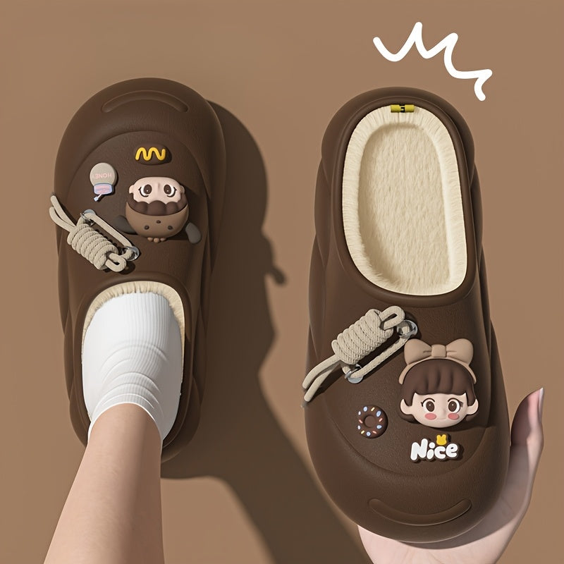 Women's Slip-On Slippers EVA Indoor Outdoor Cozy All-Season