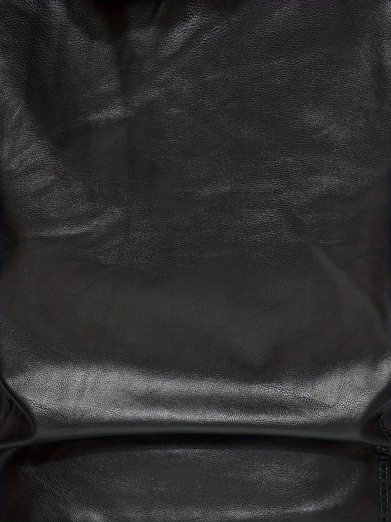 Erkaklar uchun shamoldan himoyalovchi va iliq PU kurtka, qo'shimcha fliys bilan, AQSh o'lchamida.