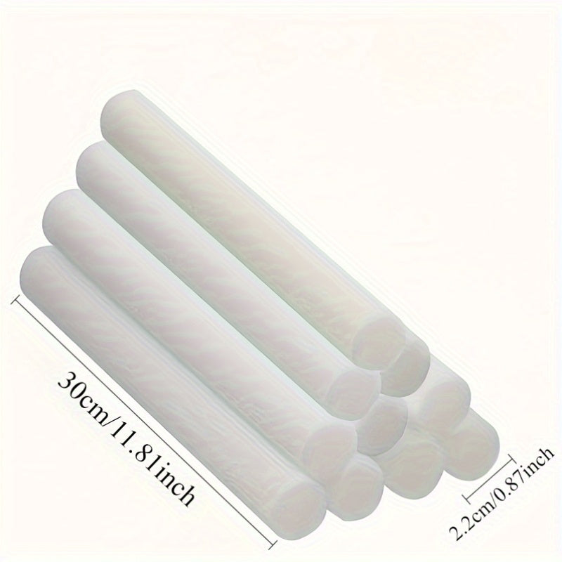 10/20pcs White Foam Sofa Cover Anti-slip Strips Clips for Securing Bed or Couch