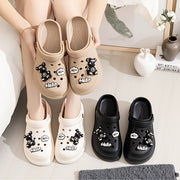 Женские летние обувь из EVA с толстой подошвой, двусторонняя, повседневная, комфортная