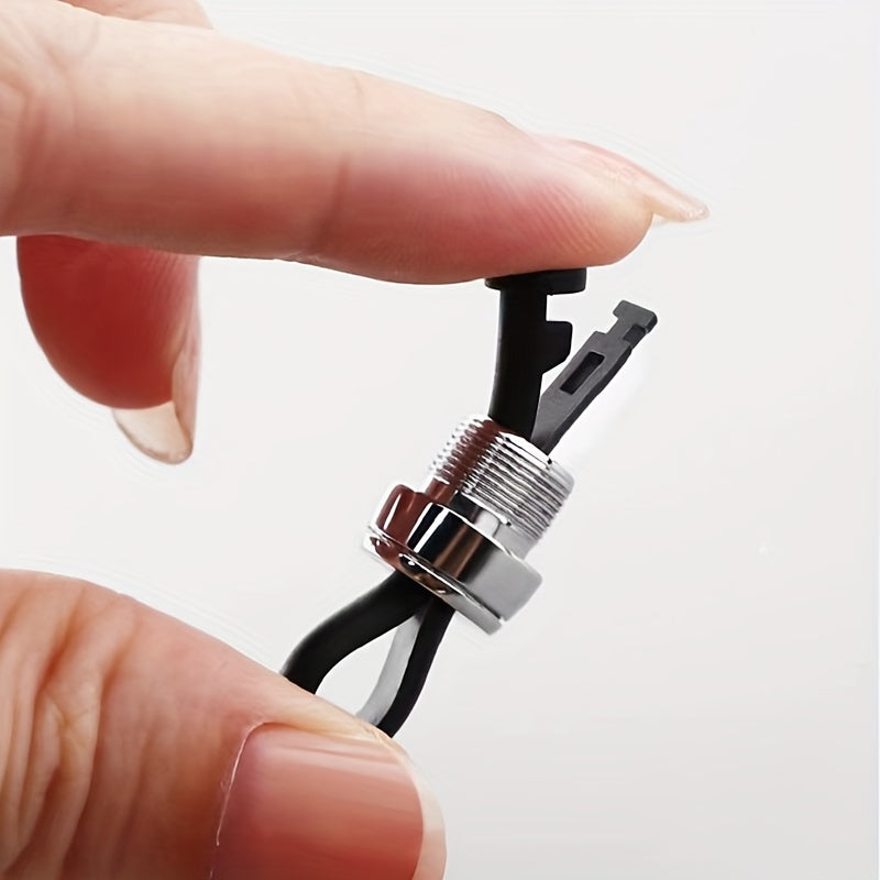 Unisex Zinc Alloy Car Keychain With Ropes Bear Head Pendant Anti-Loss Accessories