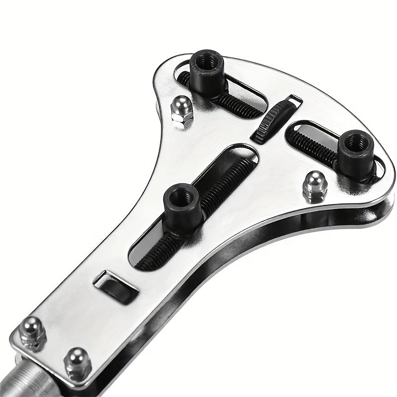 Professional Watch Repair Tool Kit with Adjustable Back Cover Opener and Screwdriver