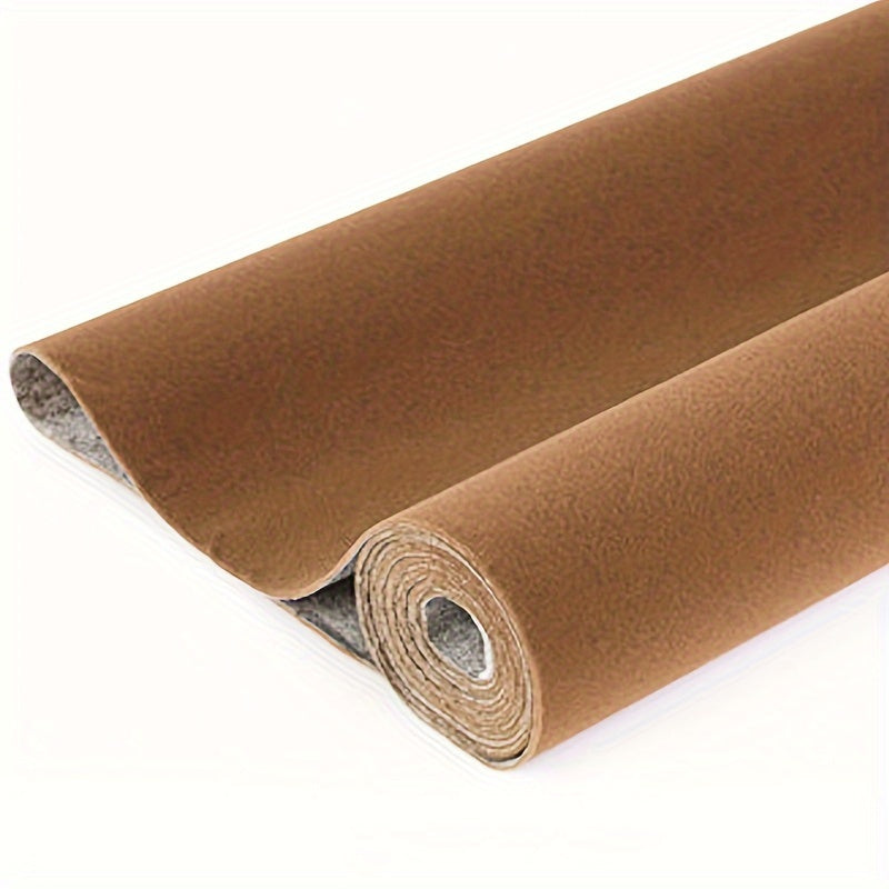 Self-Adhesive Velvet Felt Sticker Roll 1.2mm Black Red Gray Decorative Fabric for DIY Crafts Jewelry Boxes Car Interior